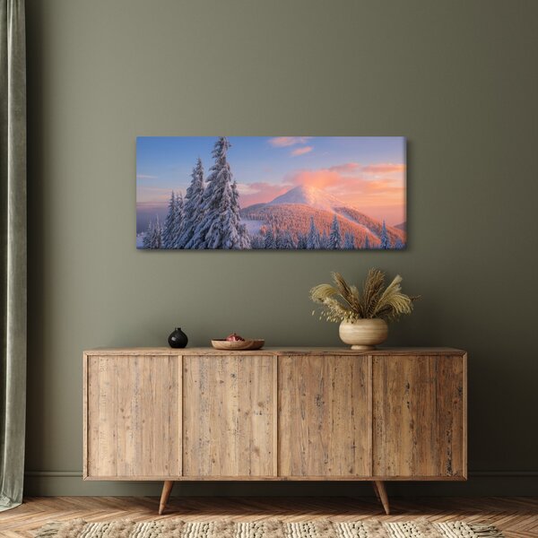 Slika - Zimski pejzaž (120x50 cm)
