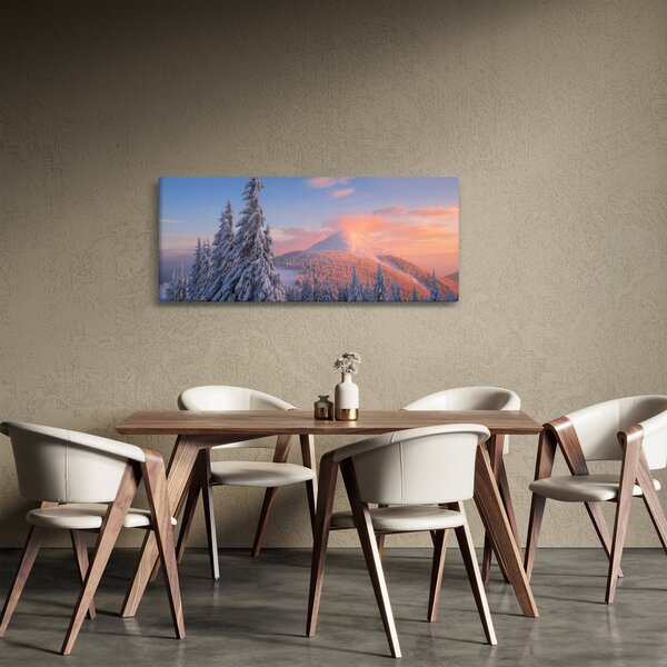 Slika - Zimski pejzaž (120x50 cm)