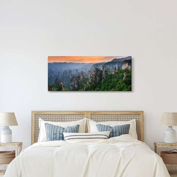 Slika - Nacionalni šumski park Zhangjiajie (120x50 cm)