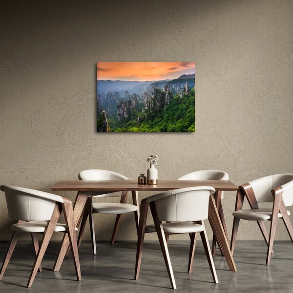 Slika - Nacionalni šumski park Zhangjiajie (70x50 cm)