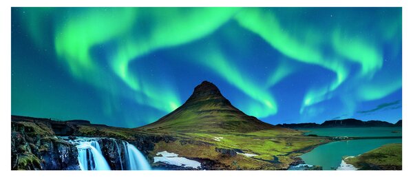 Slika - Kirkjufell, Island (120x50 cm)