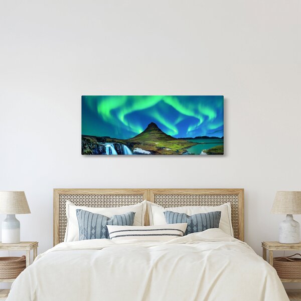 Slika - Kirkjufell, Island (120x50 cm)