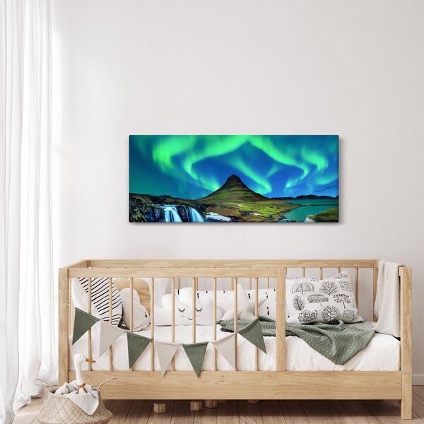 Slika - Kirkjufell, Island (120x50 cm)