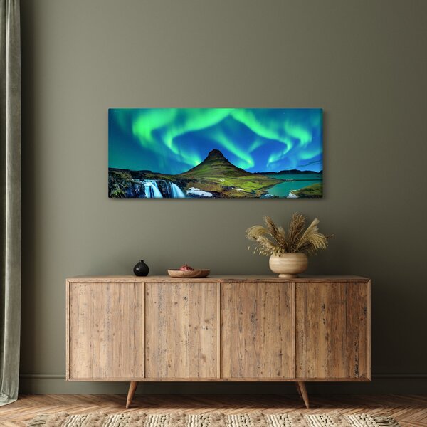 Slika - Kirkjufell, Island (120x50 cm)