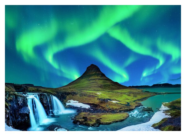 Slika - Kirkjufell, Island (70x50 cm)
