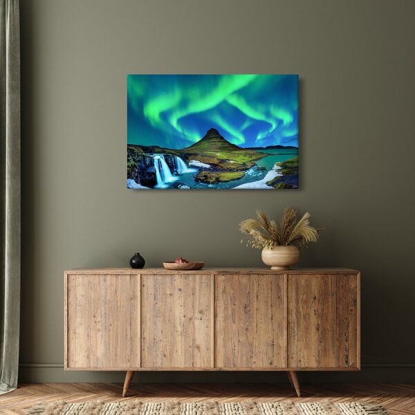 Slika - Kirkjufell, Island (90x60 cm)