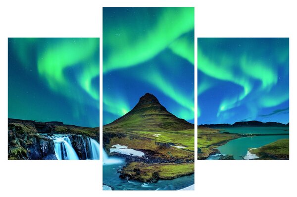 Slika - Kirkjufell, Island (90x60 cm)