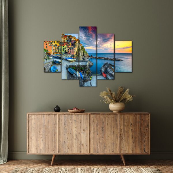 Slika - Mediteransko selo (150x105 cm)