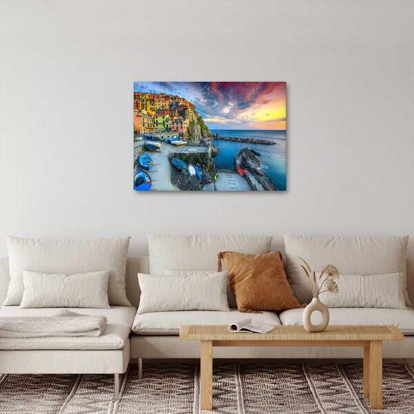 Slika - Mediteransko selo (70x50 cm)