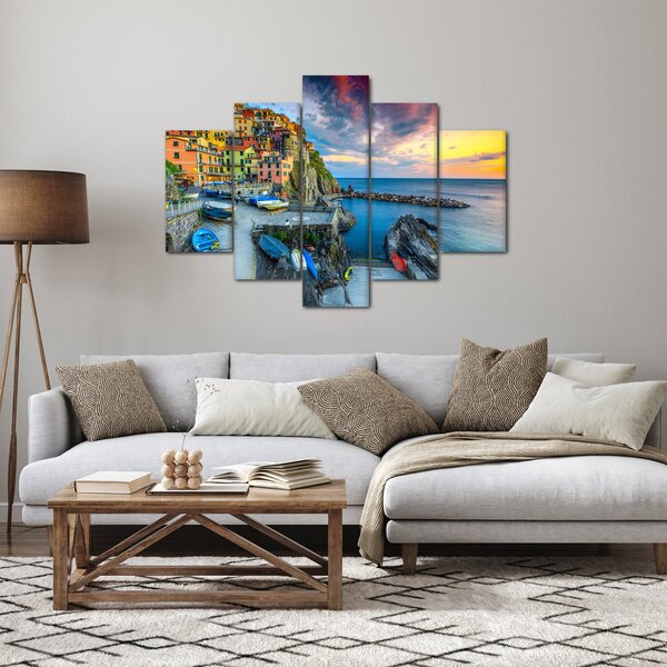 Slika - Mediteransko selo (150x105 cm)