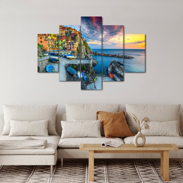 Slika - Mediteransko selo (150x105 cm)
