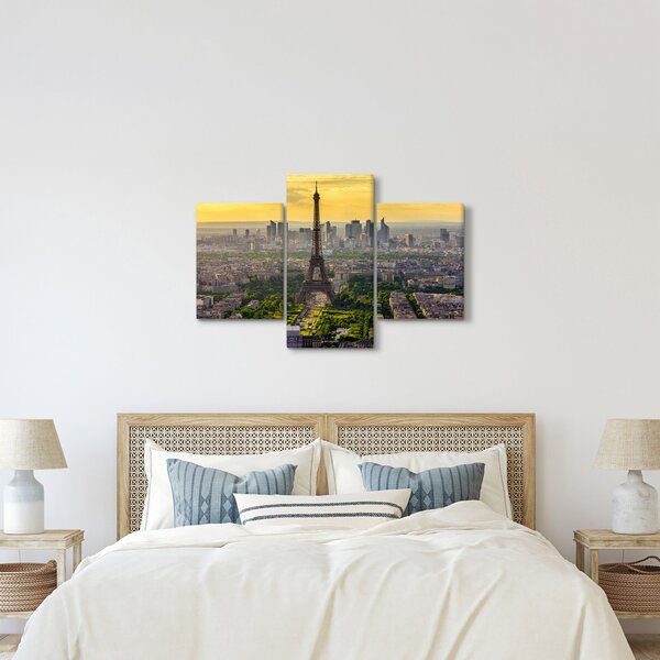 Slika - Panorama Pariza (90x60 cm)
