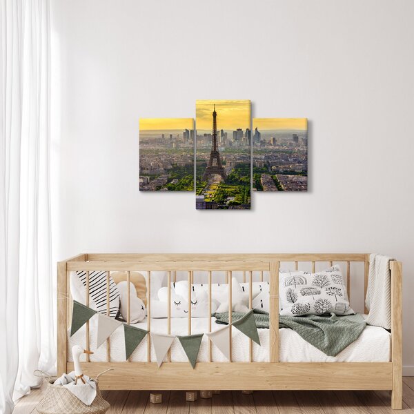 Slika - Panorama Pariza (90x60 cm)