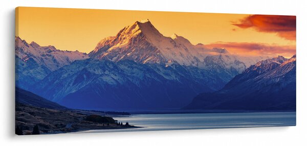 Slika - jezero Pukaki (120x50 cm)