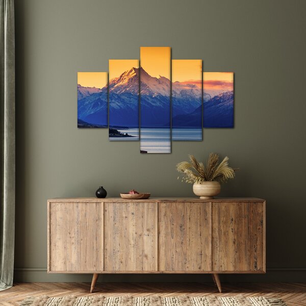 Slika - jezero Pukaki (150x105 cm)