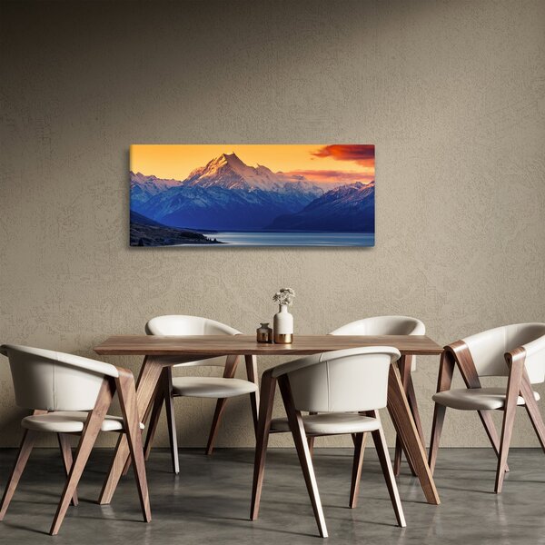 Slika - jezero Pukaki (120x50 cm)