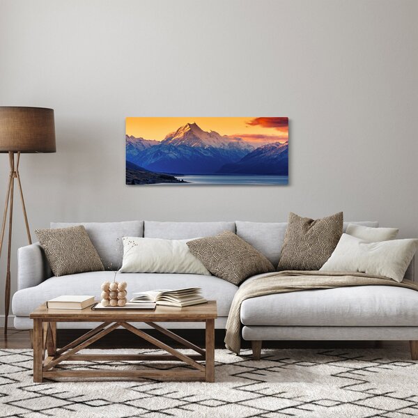 Slika - jezero Pukaki (120x50 cm)