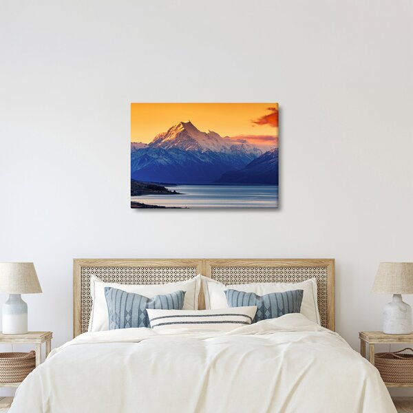 Slika - jezero Pukaki (70x50 cm)