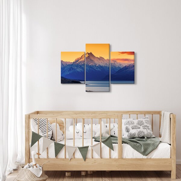 Slika - jezero Pukaki (90x60 cm)