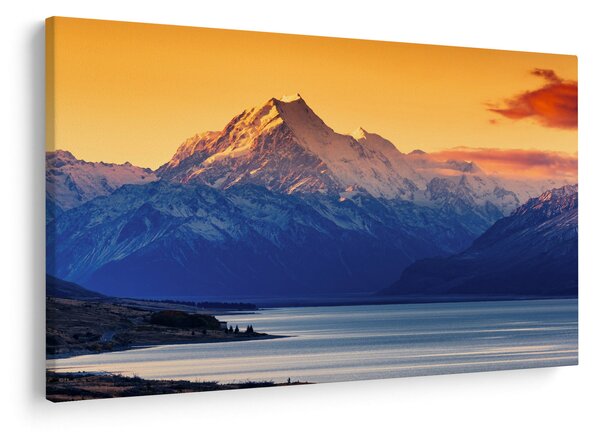 Slika - jezero Pukaki (90x60 cm)