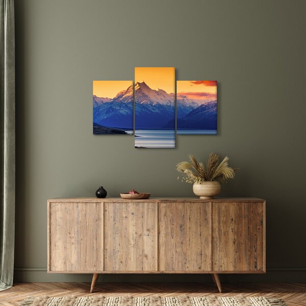 Slika - jezero Pukaki (90x60 cm)
