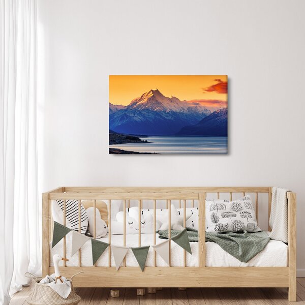 Slika - jezero Pukaki (90x60 cm)