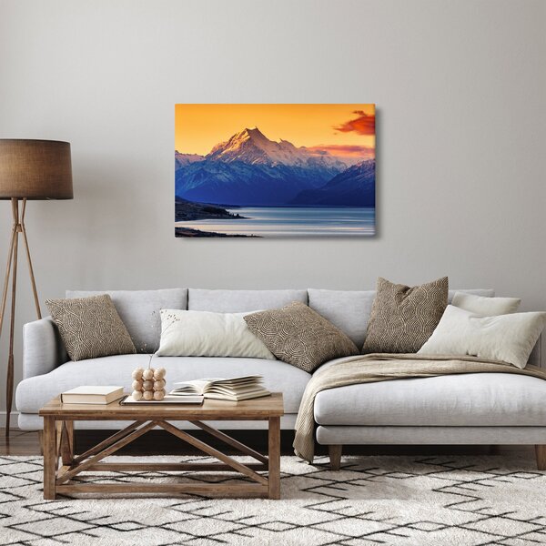 Slika - jezero Pukaki (90x60 cm)