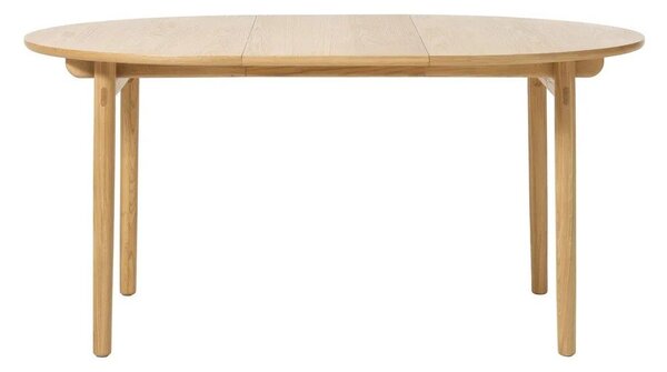 Okrugli sklopivi blagovaonski stol u dekoru hrasta ø 120 cm Carno - Unique Furniture