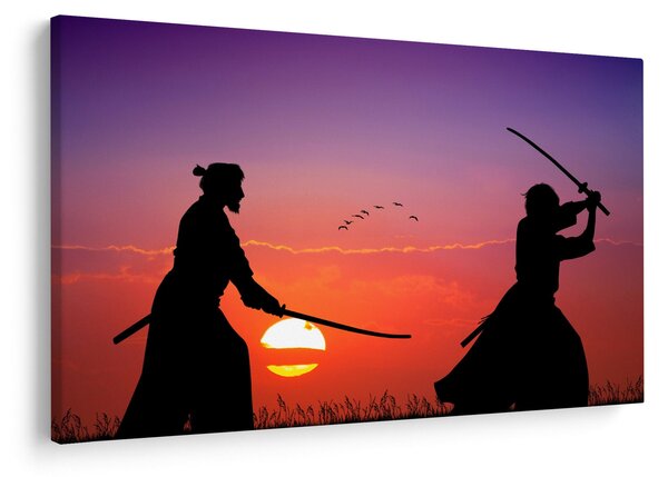 Slika - Samuraj (90x60 cm)