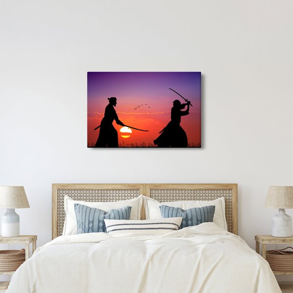 Slika - Samuraj (90x60 cm)