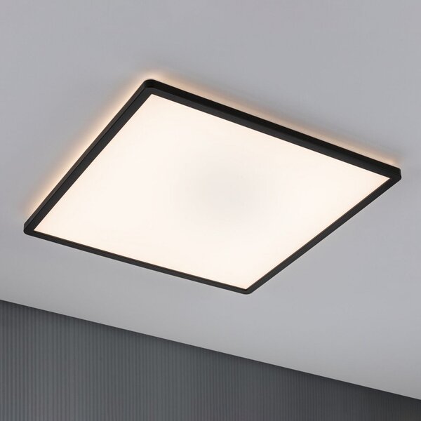 Paulmann Atria Shine LED panel s trodijelnim prigušivanjem, crni, 830, 42x42, prigušiva, Crno, Dnevni boravak/blagovaonica, Plastika