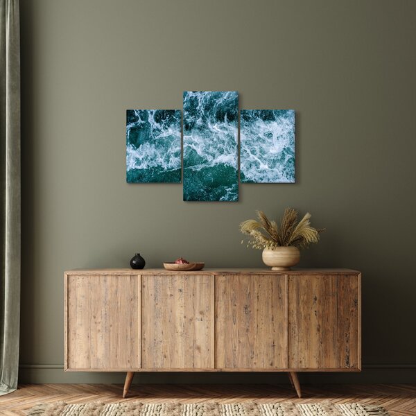 Slika - Oceanski valovi (90x60 cm)