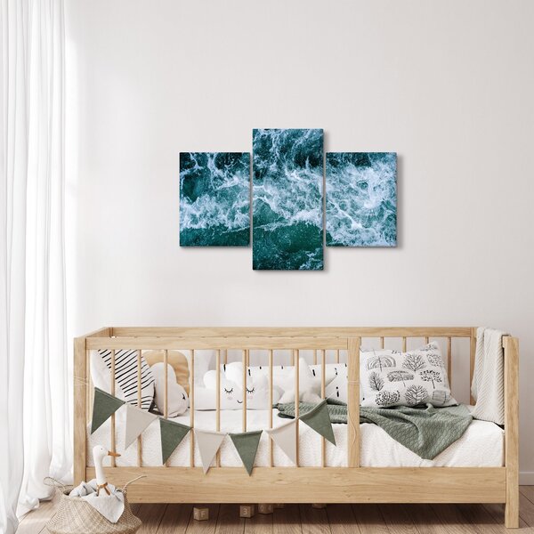 Slika - Oceanski valovi (90x60 cm)