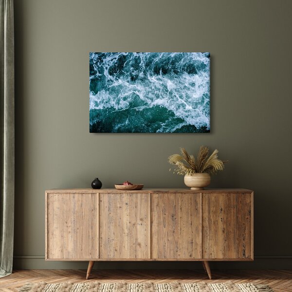 Slika - Oceanski valovi (90x60 cm)