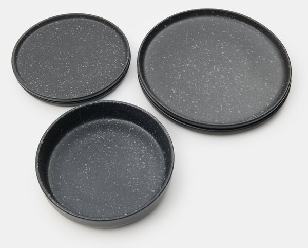 Sinsay - Keramički tanjuri s točkastim uzorkom 2 pack