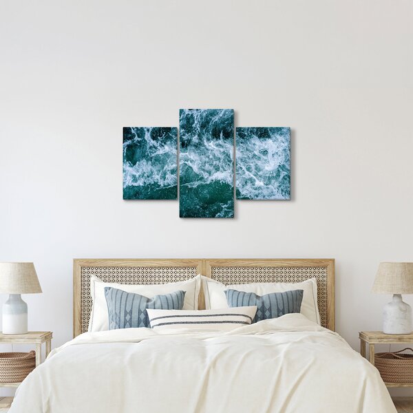 Slika - Oceanski valovi (90x60 cm)