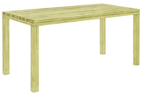 VidaXL Vrtni blagovaonski stol 170x75,5x77 cm od impregnirane borovine