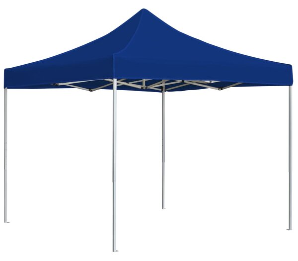 VidaXL Profesionalni sklopivi šator za zabave aluminijski 2x2 m plavi