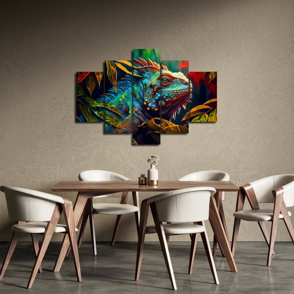 Slika - Šarena iguana (150x105 cm)