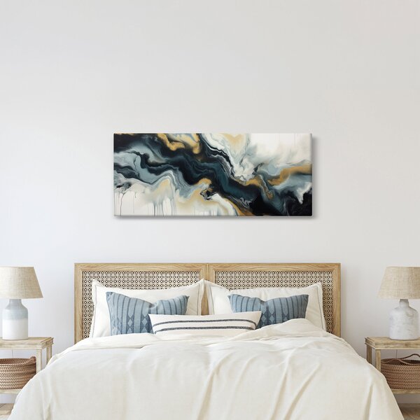 Slika - Mramorirani crtež (120x50 cm)