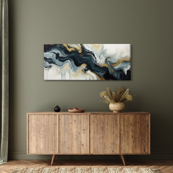 Slika - Mramorirani crtež (120x50 cm)