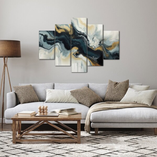 Slika - Mramorirani crtež (150x105 cm)