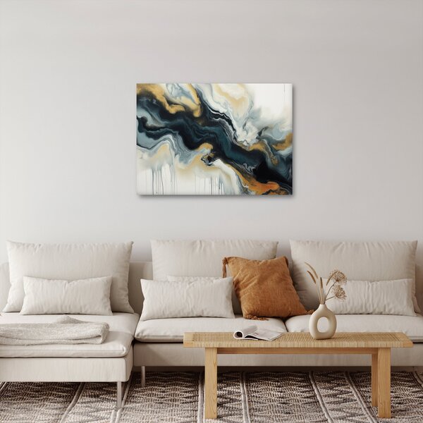 Slika - Mramorirani crtež (70x50 cm)