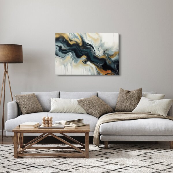 Slika - Mramorirani crtež (90x60 cm)