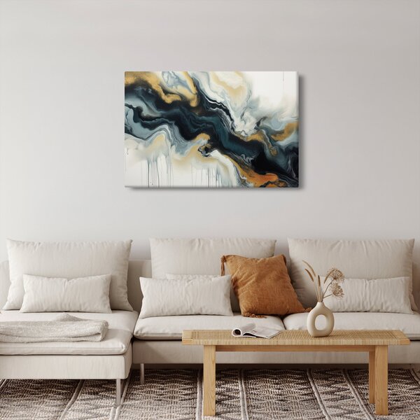 Slika - Mramorirani crtež (90x60 cm)