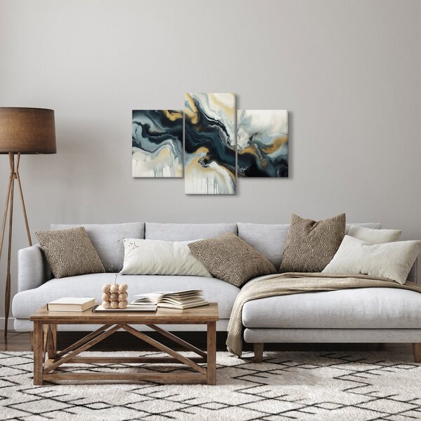 Slika - Mramorirani crtež (90x60 cm)