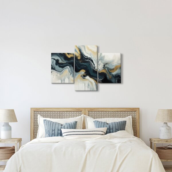 Slika - Mramorirani crtež (90x60 cm)