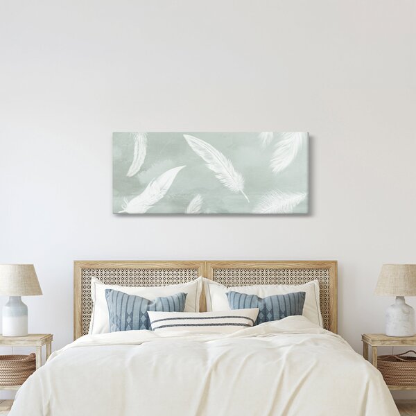 Slika - Bijelo perje (120x50 cm)