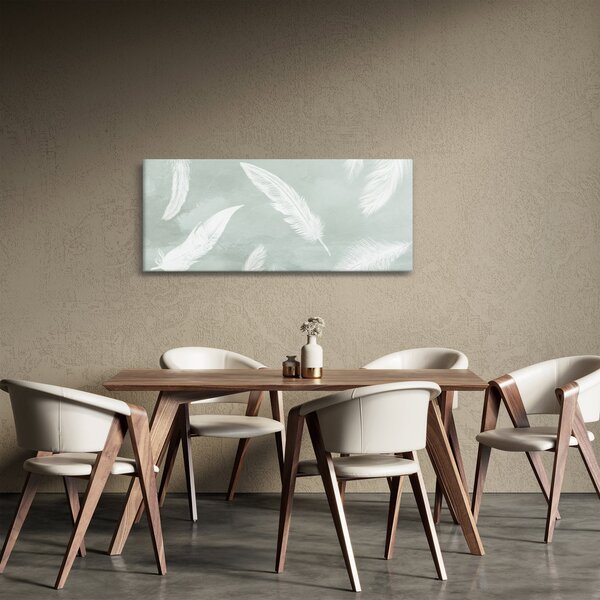 Slika - Bijelo perje (120x50 cm)
