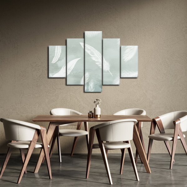 Slika - Bijelo perje (150x105 cm)